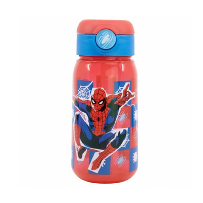 Stor Active Canteen Spiderman Arachnid Grid Water Bottle 510Ml