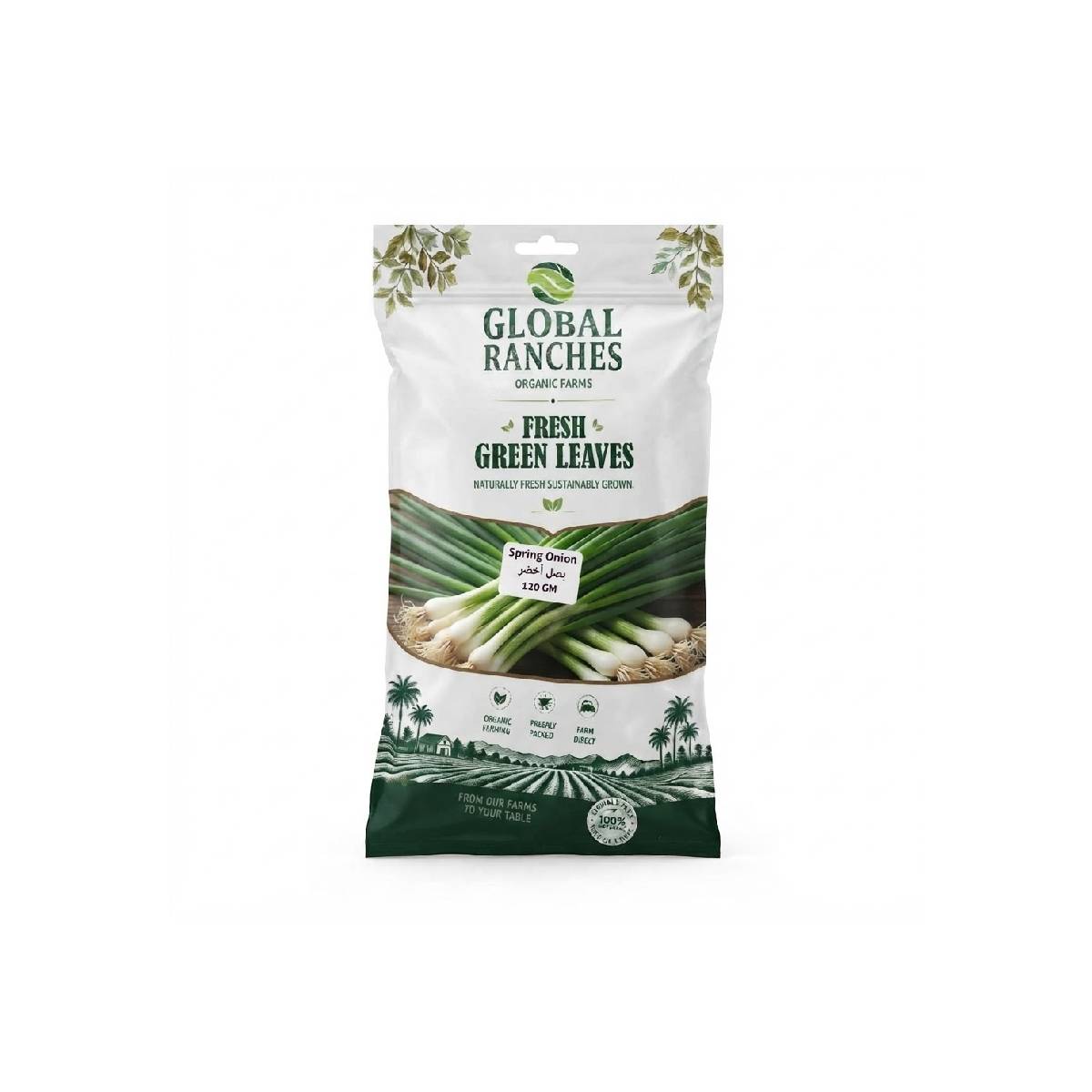 Fresh Green Spring Onion 120gm