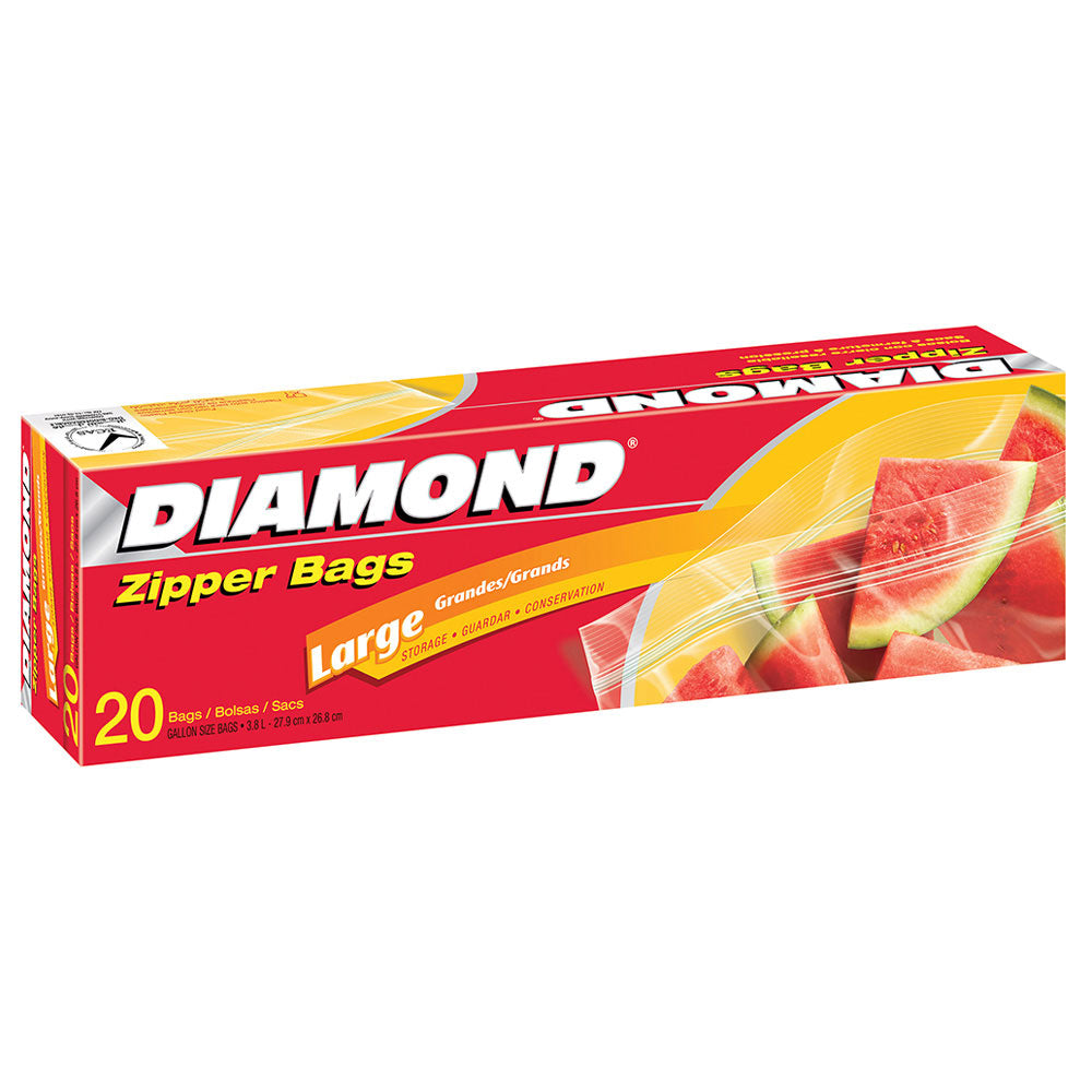 Diamond Zipper B Storage Large 20s