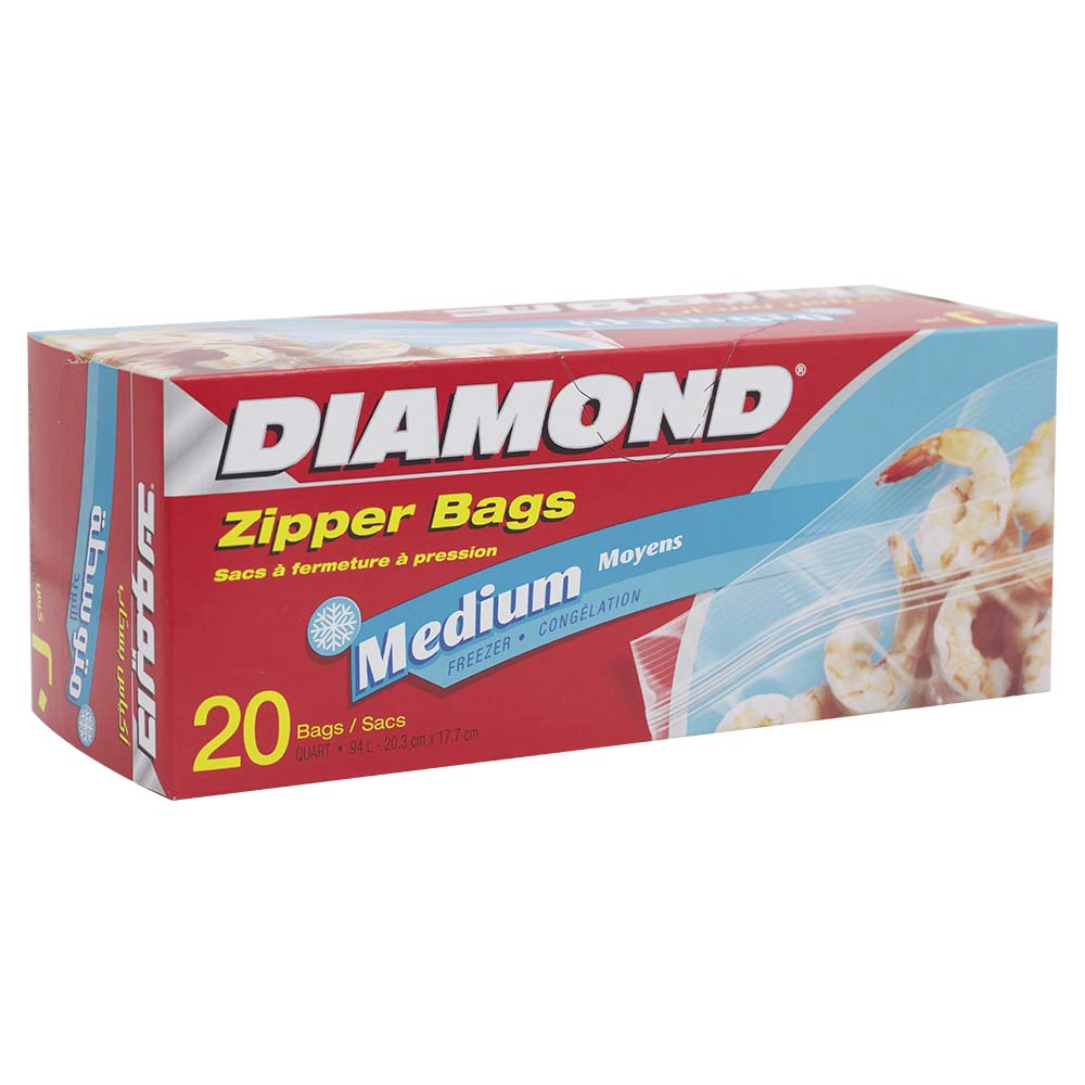 Diamond Zipper B Freezer Medium 20s