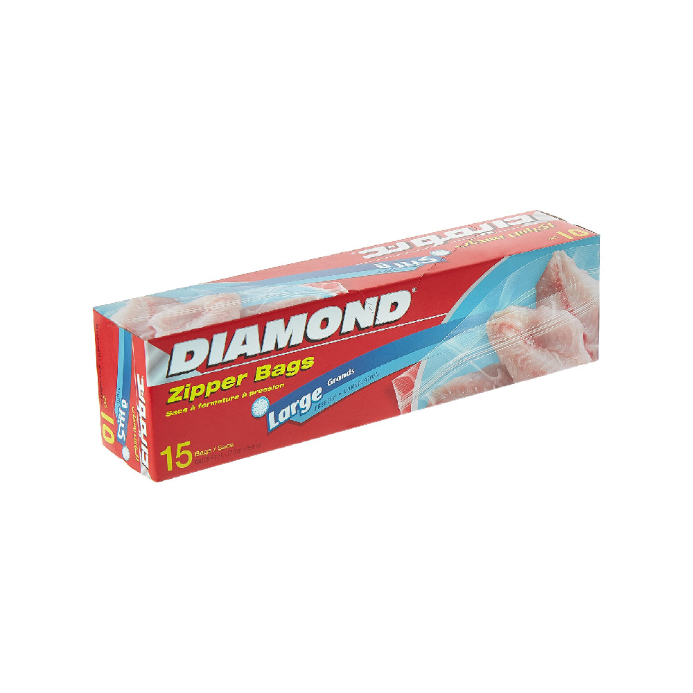 Diamond Zipper B Freezer Lrg 15s