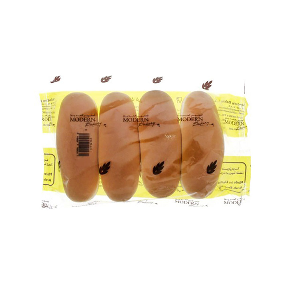 M.B. Bread Roll Sandwich Plain 4s
