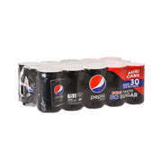 Pepsi Black Can No Sugar 155mlx15