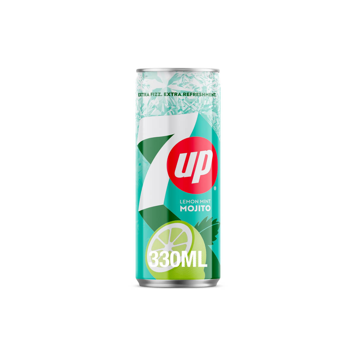 7UP Mojito Lemon & Mint Carbonated Soft Drink Zero Sugar 330ml