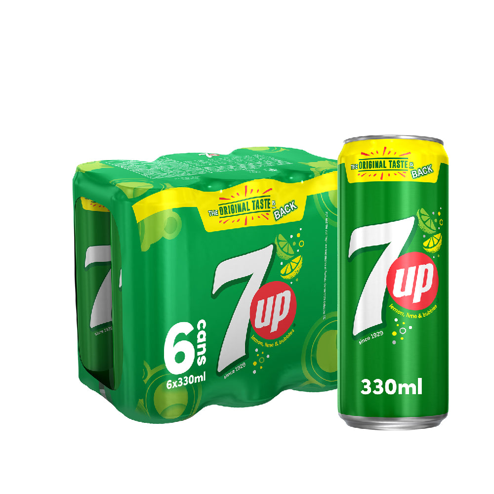 7Up Can 330mlx6