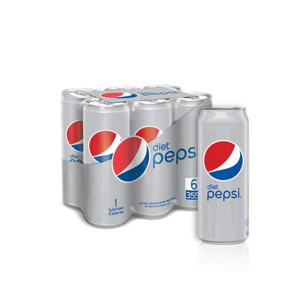 Pepsi Diet Can 330mlx6
