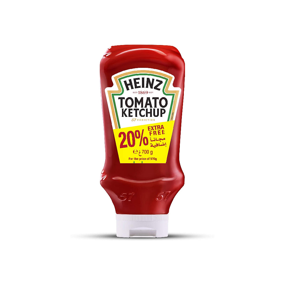 Heinz Tomato Ketchup 570G @20% Extra Free