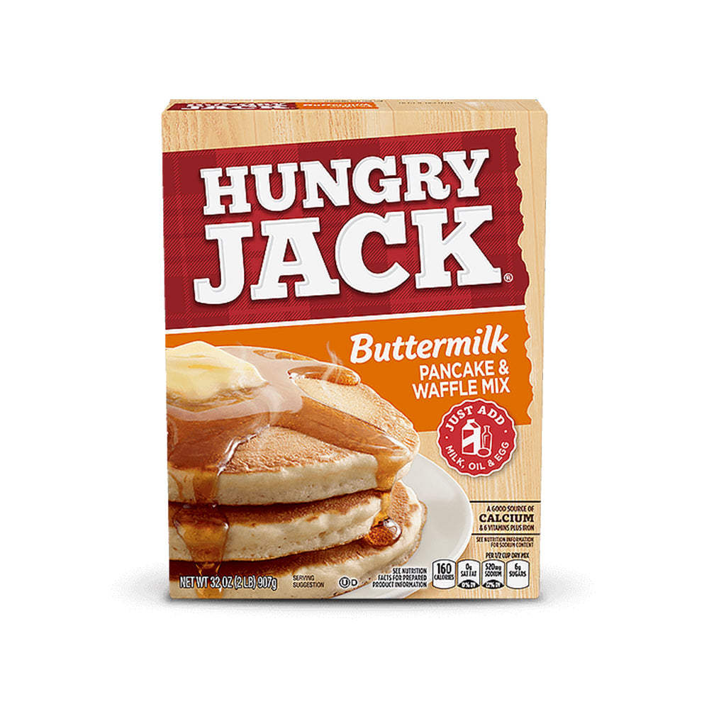 Hungry Jack Pancake & Waffle Mix Buttermilk 907G