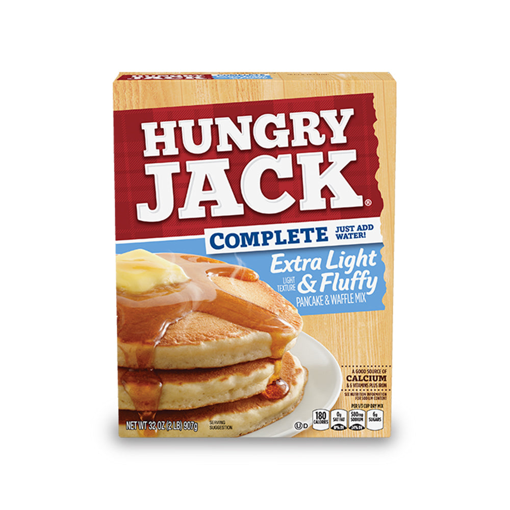 Hungry Jack Pancake & Waffle Mix Comp. Xtra Light&Fluffy 907G