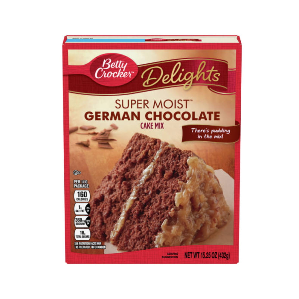 Betty Crocker Super Moist Cake Mix German Chocolate 15.25oz