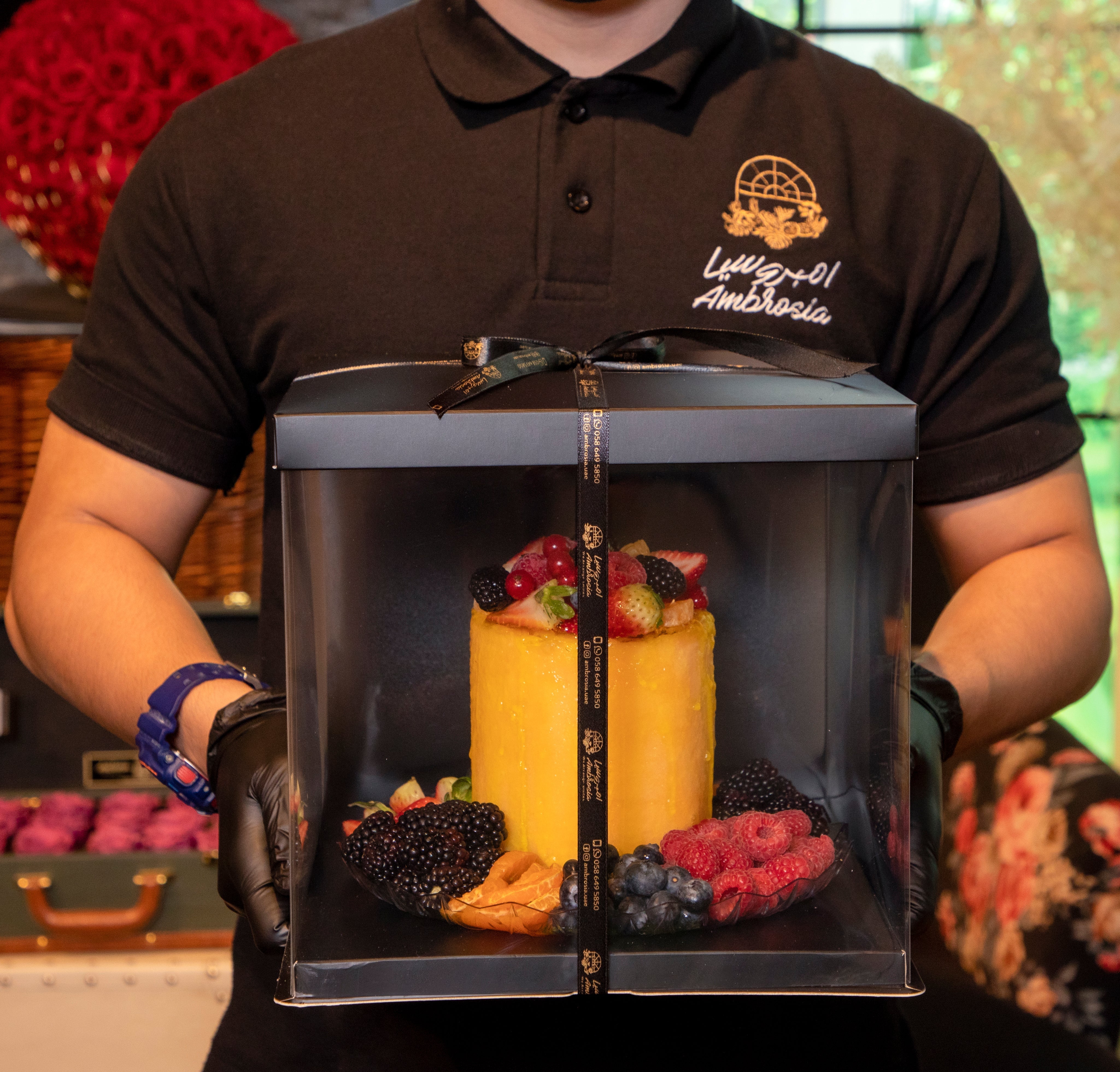 Fruity Elegance Cake Mini