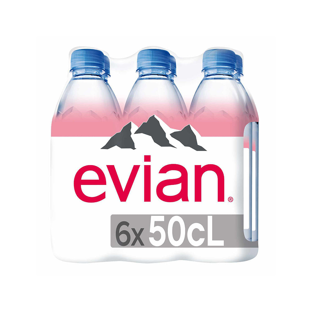 Evian Mineral Water 500mlx6 5+1 Free