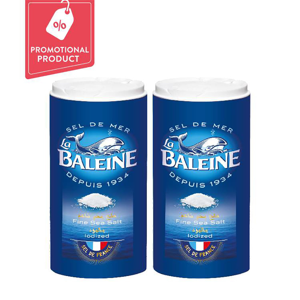 La Baleine Fine Sea Salt Drum 600Gx2 @ S.Price