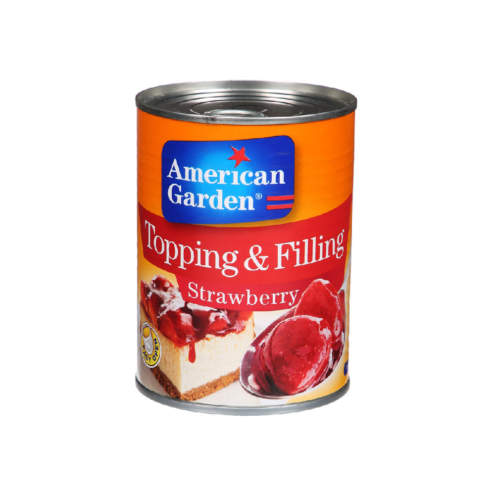 American Garden Pie Topping & Filling Srtawberry 21Oz