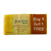 Jergens Softening Musk Soap 125gm 5+1 Free