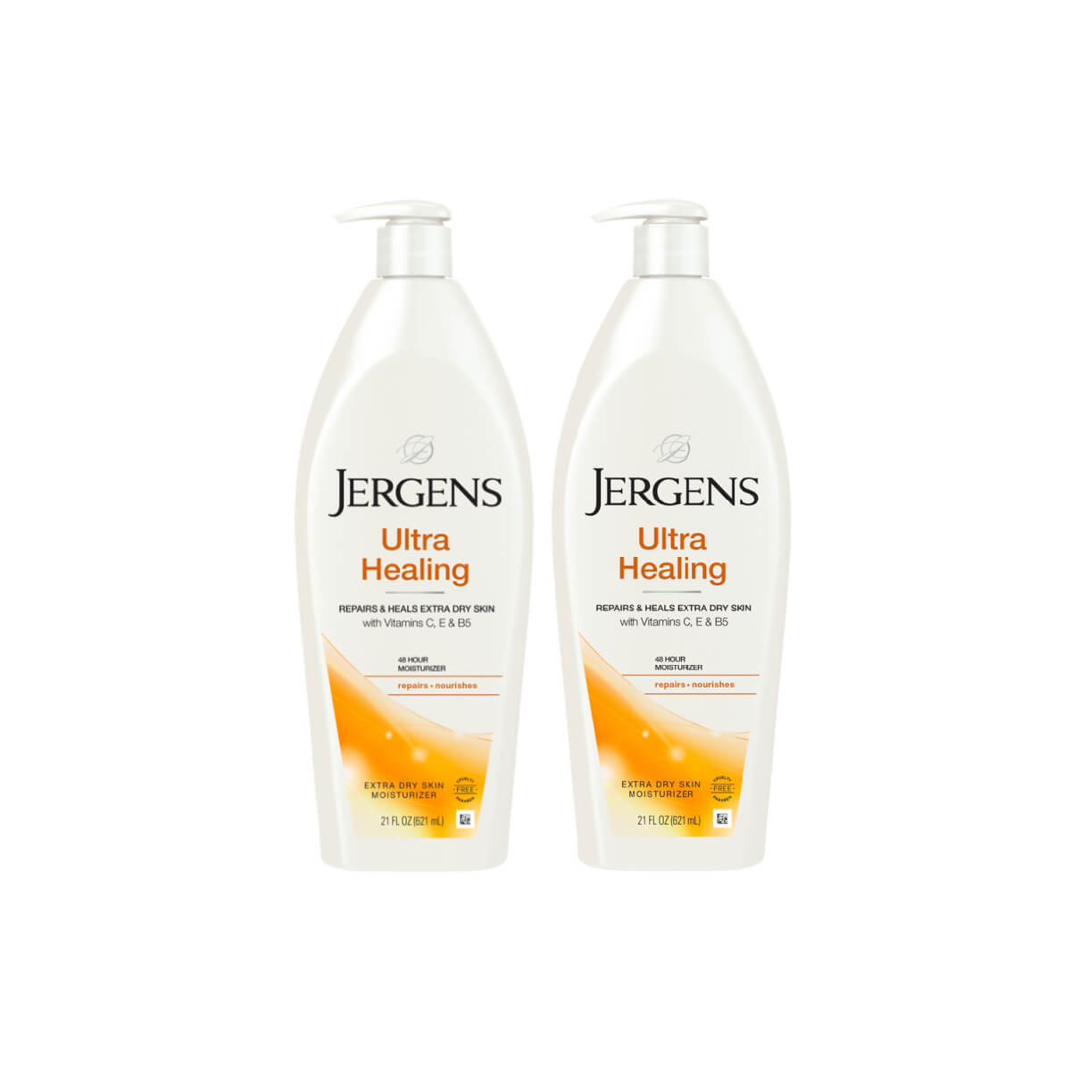 Jergens Ultra Healing Body Lotion 2x400ml