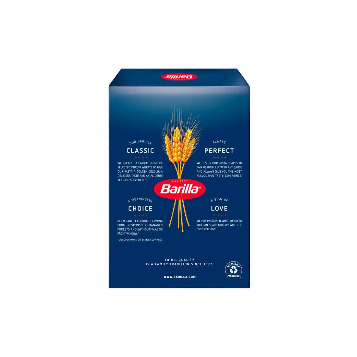 Barilla Penne Rigate Pasta 2x500gm + Tin Box Free