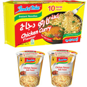 Indomie Chicken Curry 10X80G + Cup Chicken 2X60G