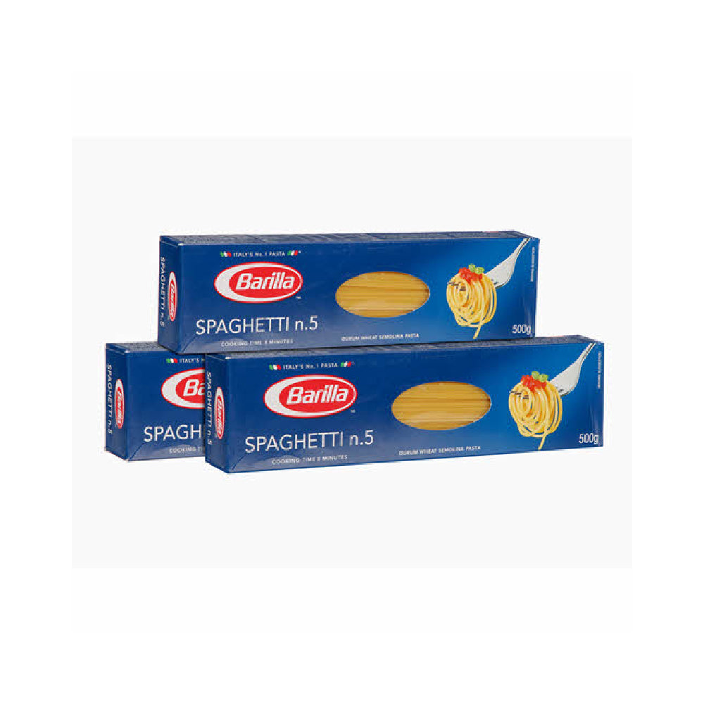 Barilla Spaghetti No.5 500Gx3