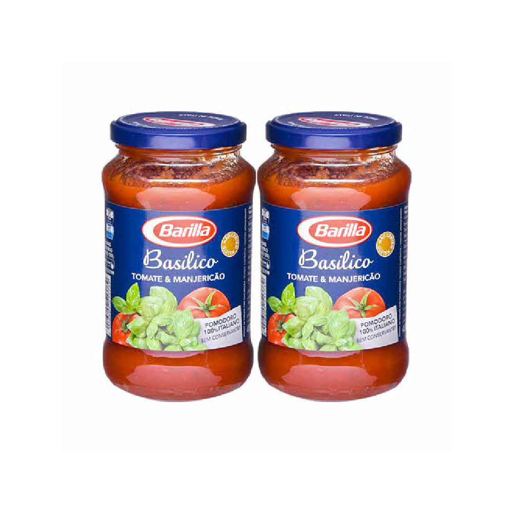Barilla Basilico Pasta Sauce 400Gx2