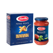 Barilla Penne Rigate 500G + Basilico 400G