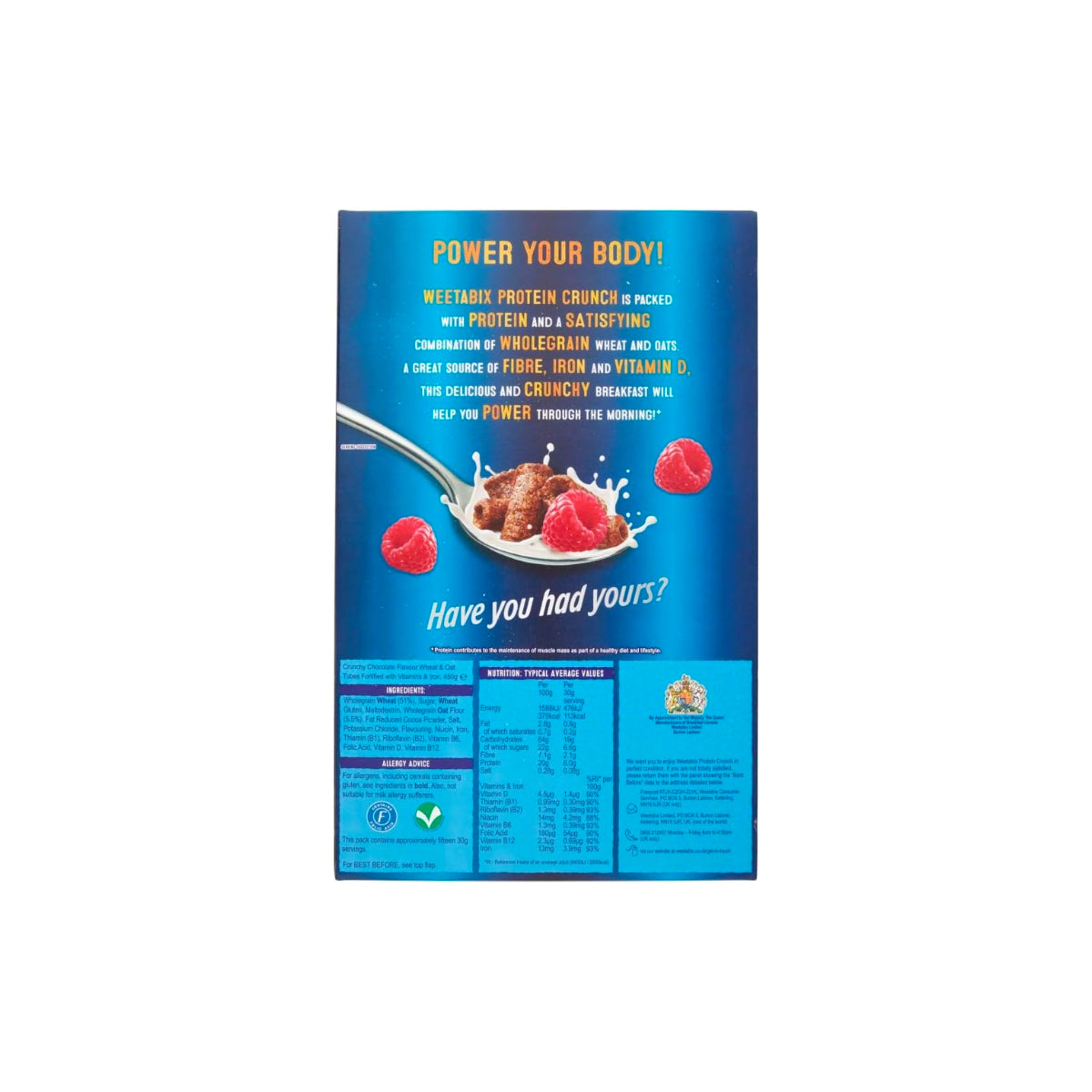 Weetabix Protein Crunch Chocolate Flavour Cereal 450g