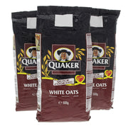 Quaker Oats Foil Bags 500Gx2+1 Free