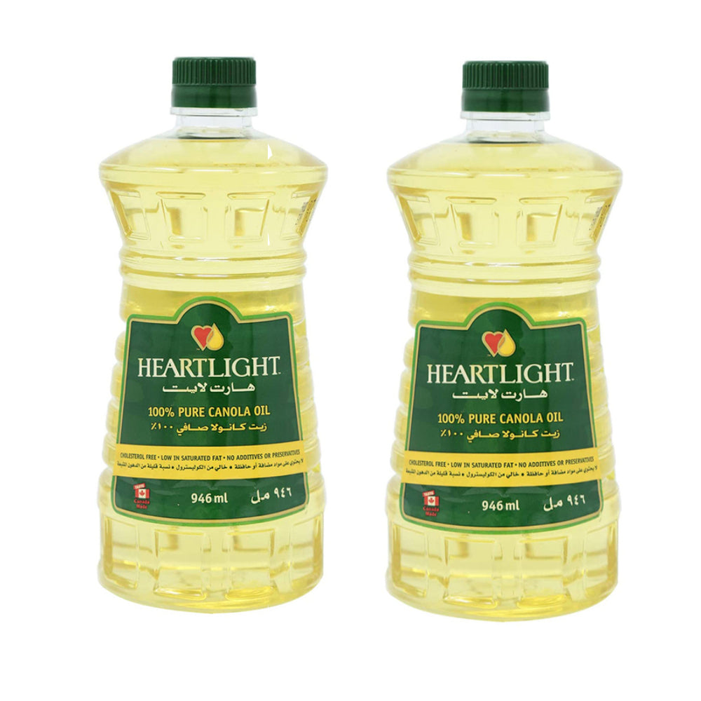 Heart Light Canola Oil 2x946ml