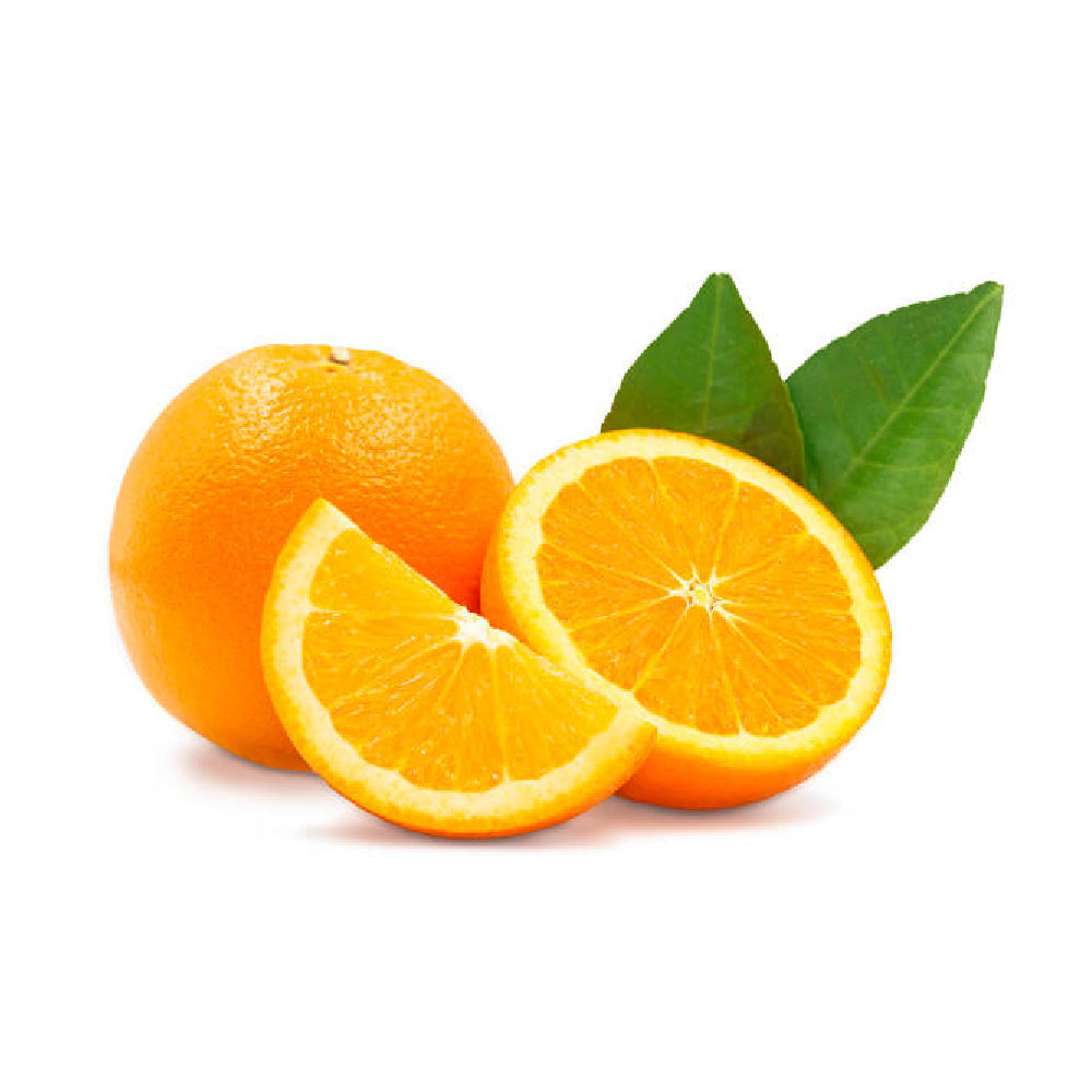 Orange Navel With Leaves Morocco 1 Kg