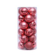 X'Mas Balls 4Cm 24Pcs