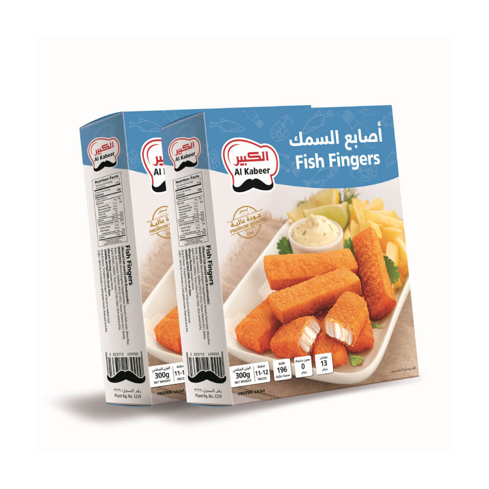 Al Kabeer Fish Fingers 2s Offer 2X300gm
