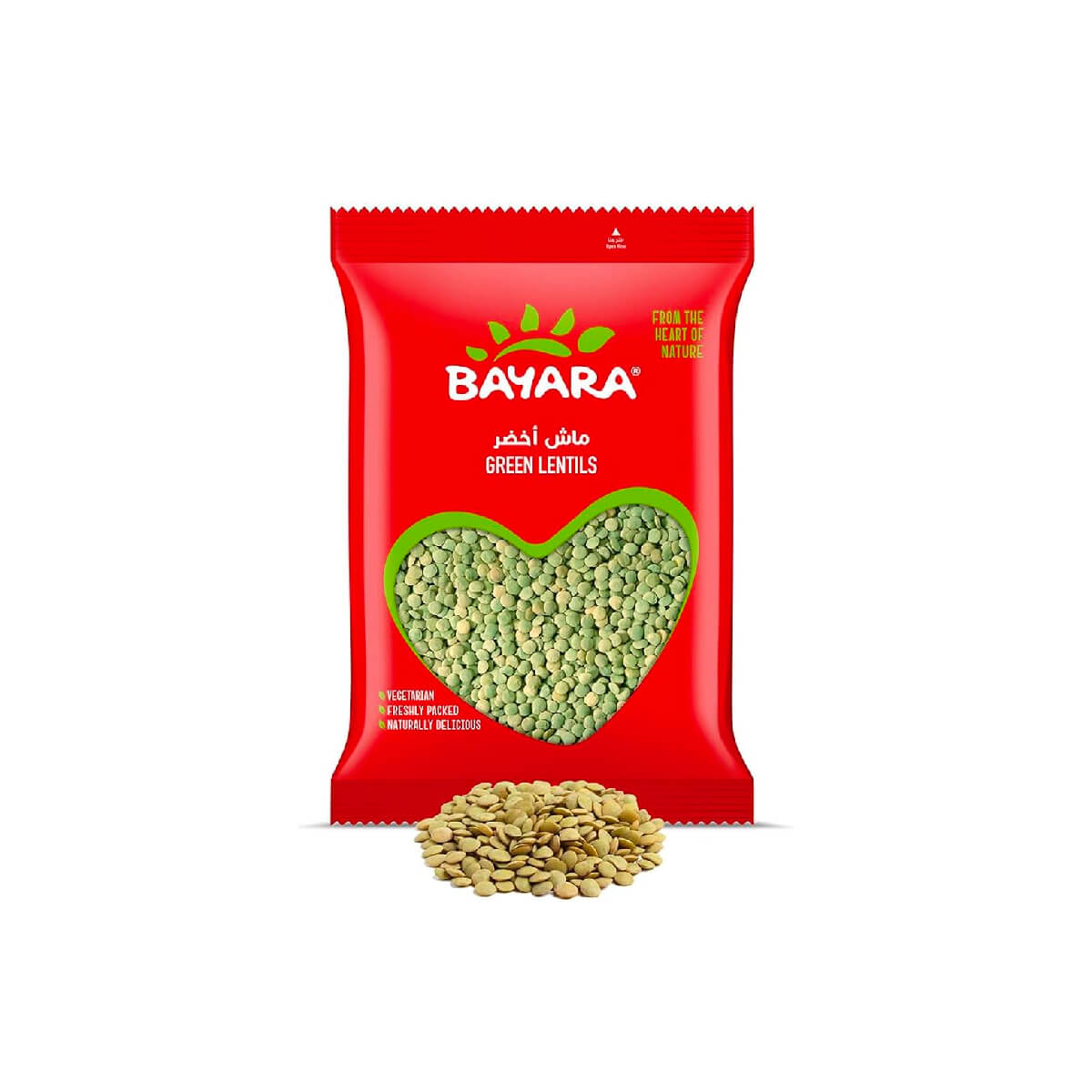 Bayara Green Lentils 1Kg