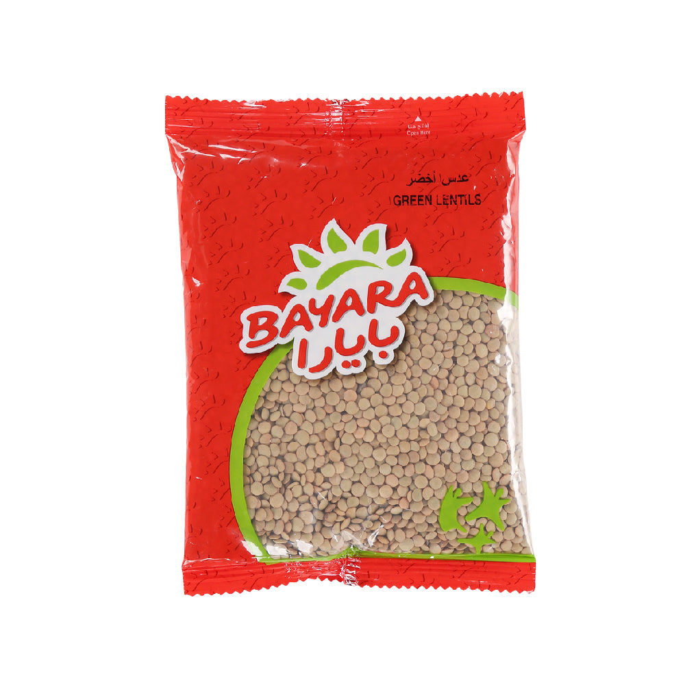 Bayara Green Lentils 400gm