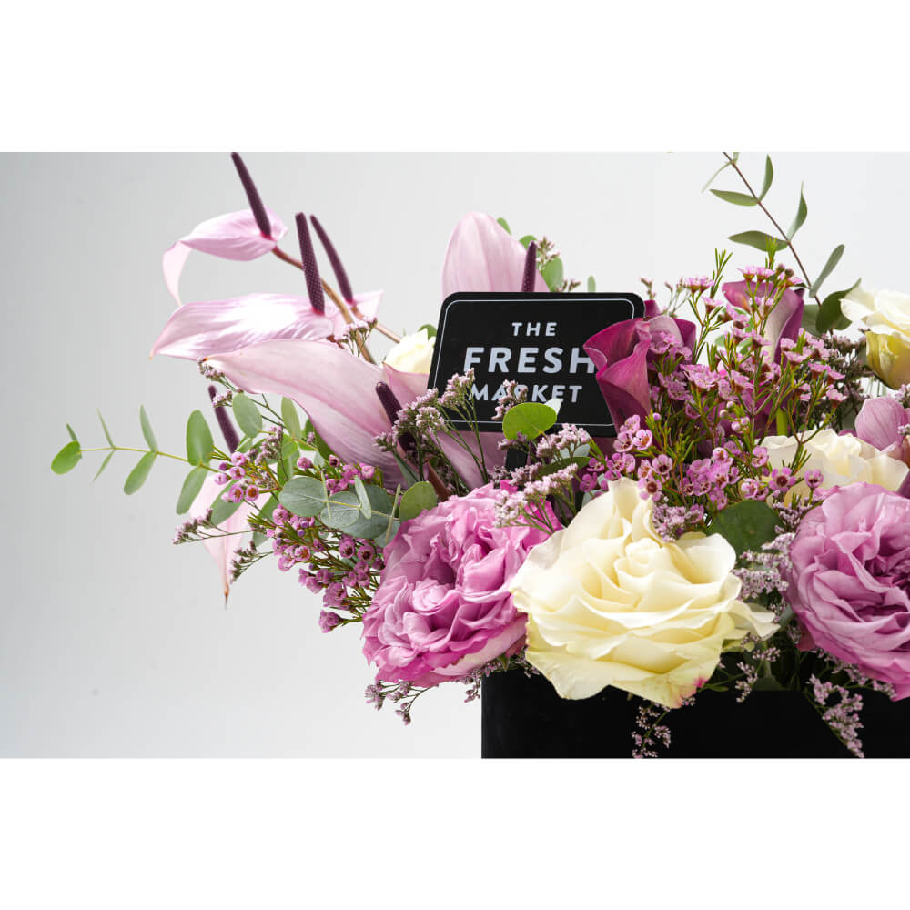 Ambrosia All My Love Purple Roses Bouquet