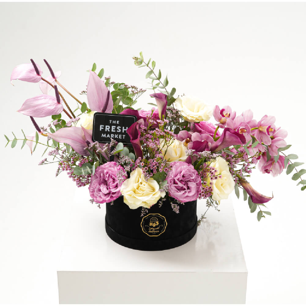Ambrosia All My Love Purple Roses Bouquet
