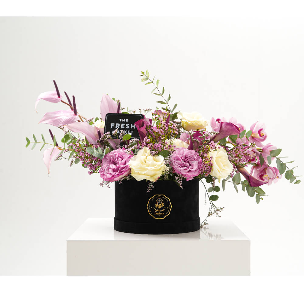 Ambrosia All My Love Purple Roses Bouquet