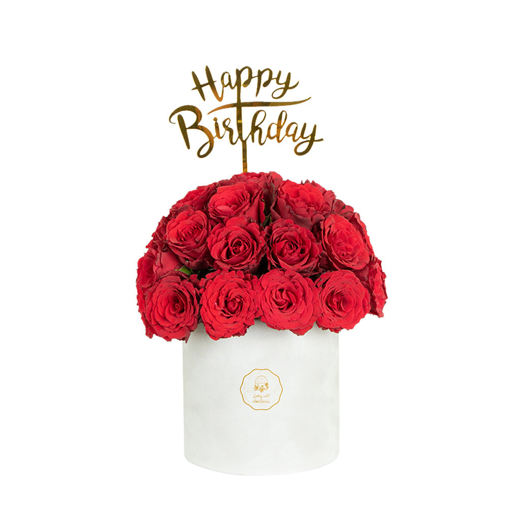 Red Perfection Flower Box