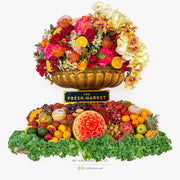 Fantasy Fruit and Flower Arrangement