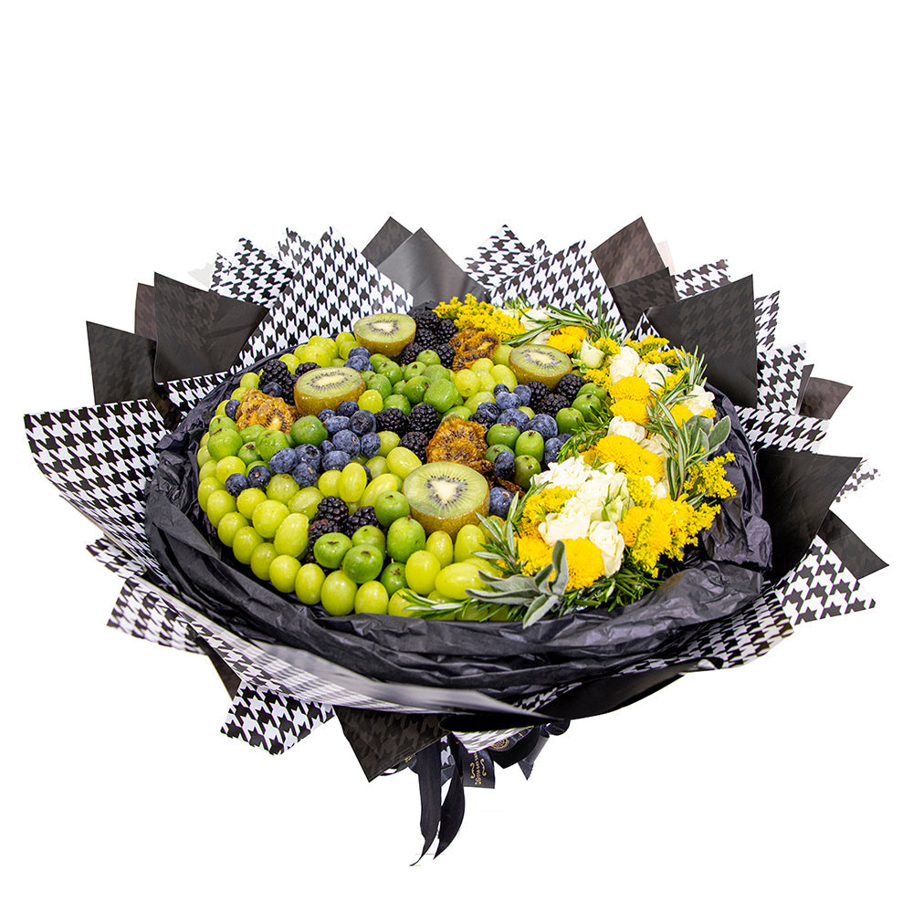 Premium Celebration Spirit 6 Fruits Bouquet (Green)