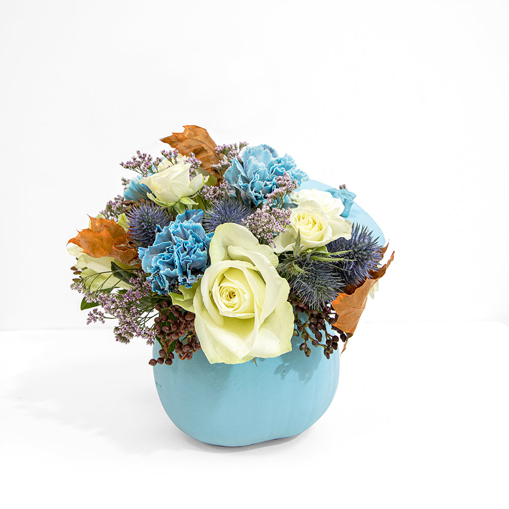 Lavish Flower Pumpkin