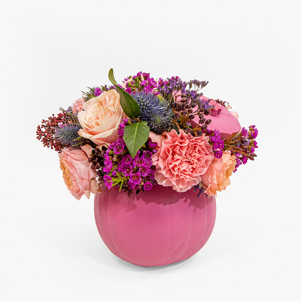 Pretty In Flower Pumpkin