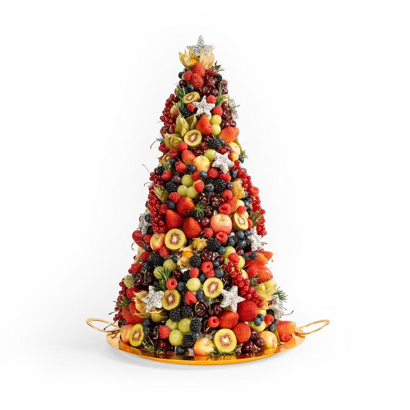 Fruity Floral Christmas Tree