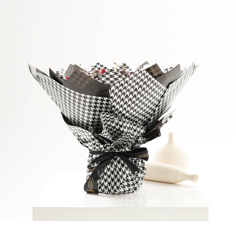 Strawberry & Cherry Sundae Fruit Bouquet