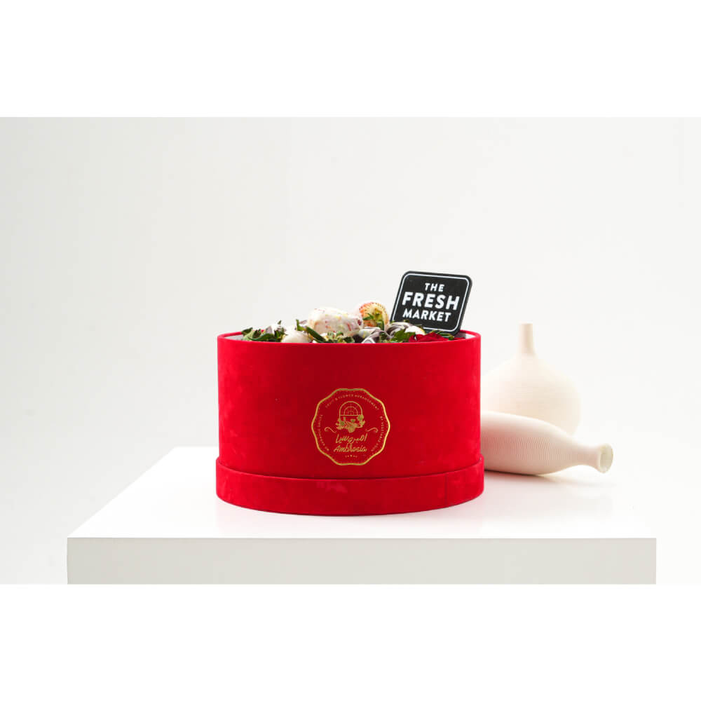 The Perfect Match (Roses + Strawberries)