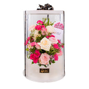Pink Romance Flower Arrangement