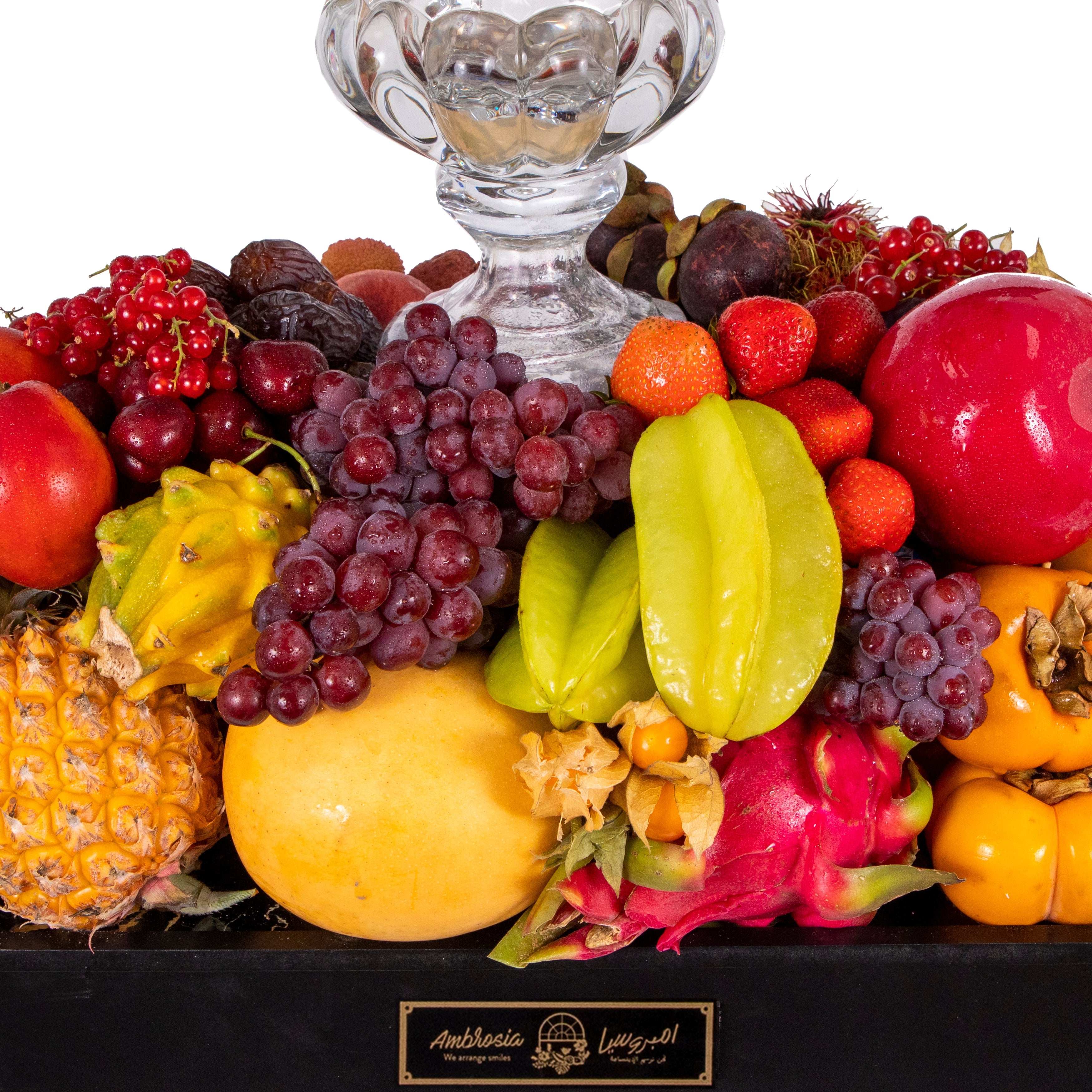 Eid Fruit And Flower Arrangement