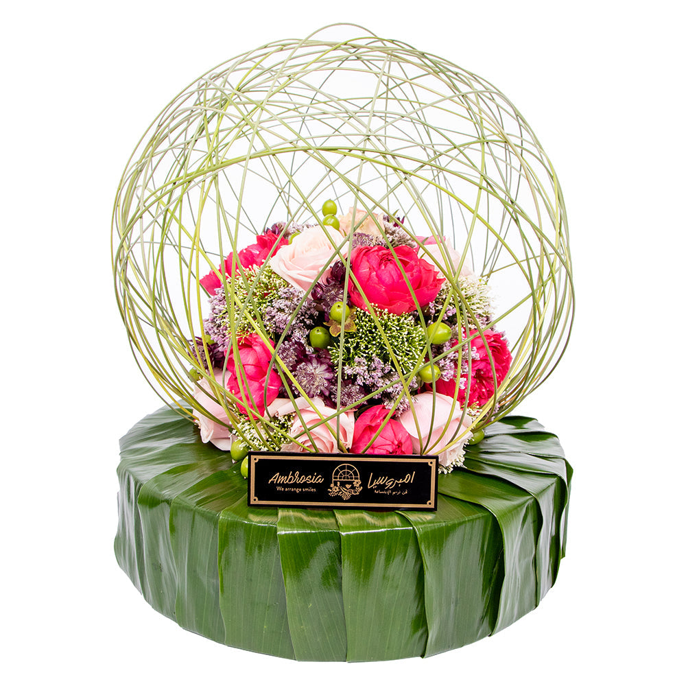 Natural Flowers Bouquet "Ring Bouquet"