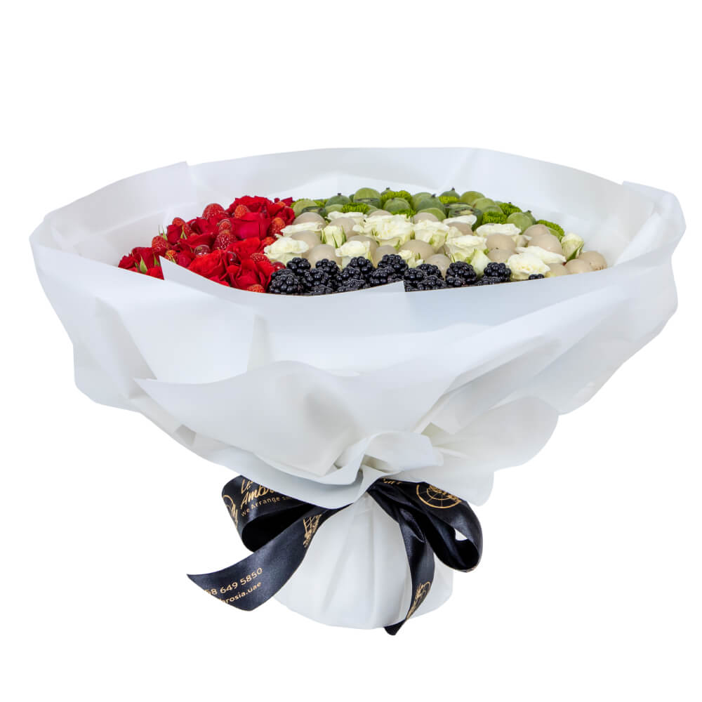 The Flavorsome UAE Flag Bouquet