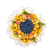 The Golden Glow Fruit Bouquet