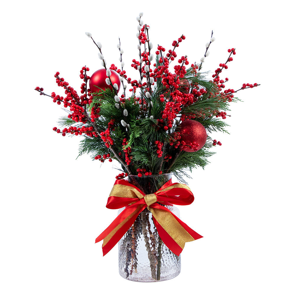 Christmas Joy Vase